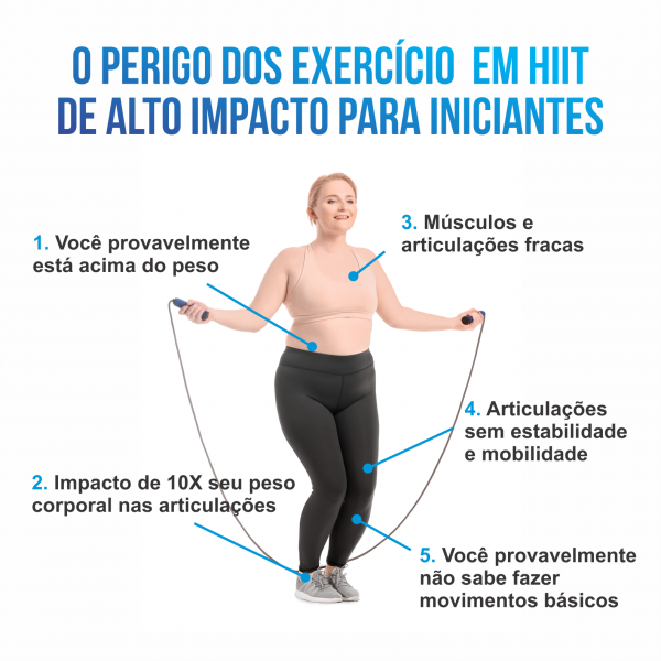 O perigo dos exercícios de alto impacto
